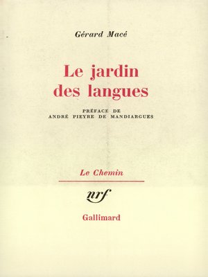 cover image of Le jardin des langues